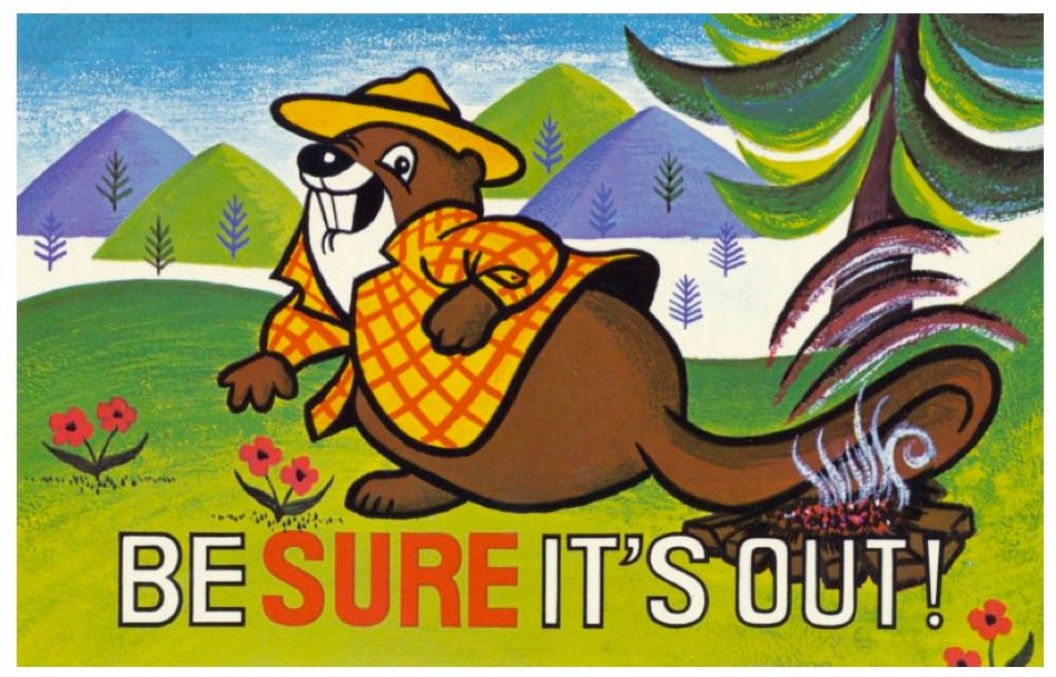 decorative image of bertie beeaver - alberta's, canada, mascot